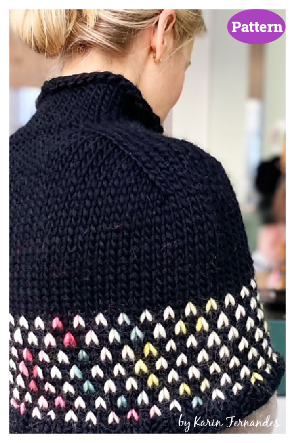 Lumieres Capelet Knitting Pattern