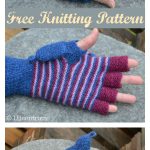 Two in one Convertible Mittens Free Knitting Pattern