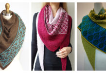 10+ Mosaic Sideways Shawl Knitting Patterns