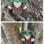 Amigurumi Baby Yoda Doll Free Knitting Pattern