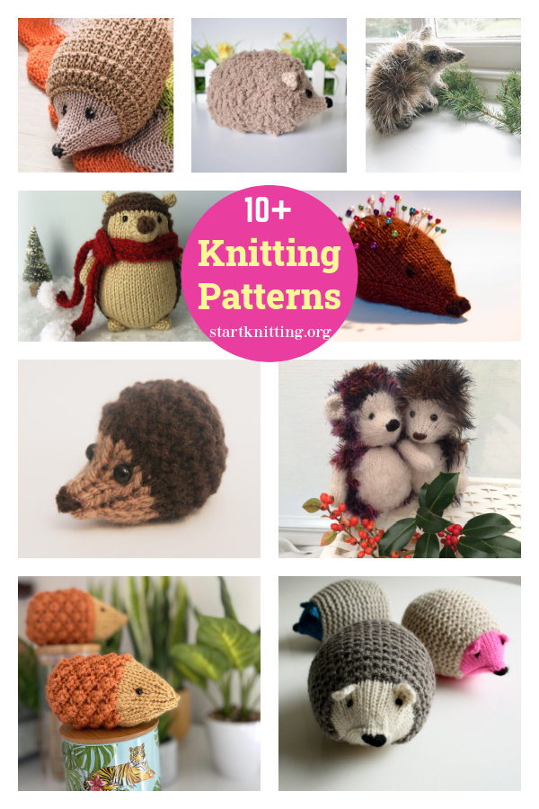 Amigurumi Hedgehog Knitting Patterns