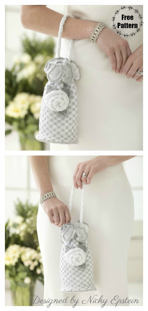 Bridal Bag Free Knitting Pattern