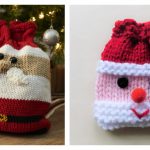 Christmas Gift Bag Free Knitting Pattern