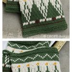 Christmas Potholders Free Knitting Pattern