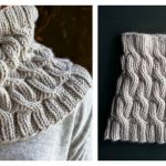 Chunky Cable Cowl Free Knitting Pattern