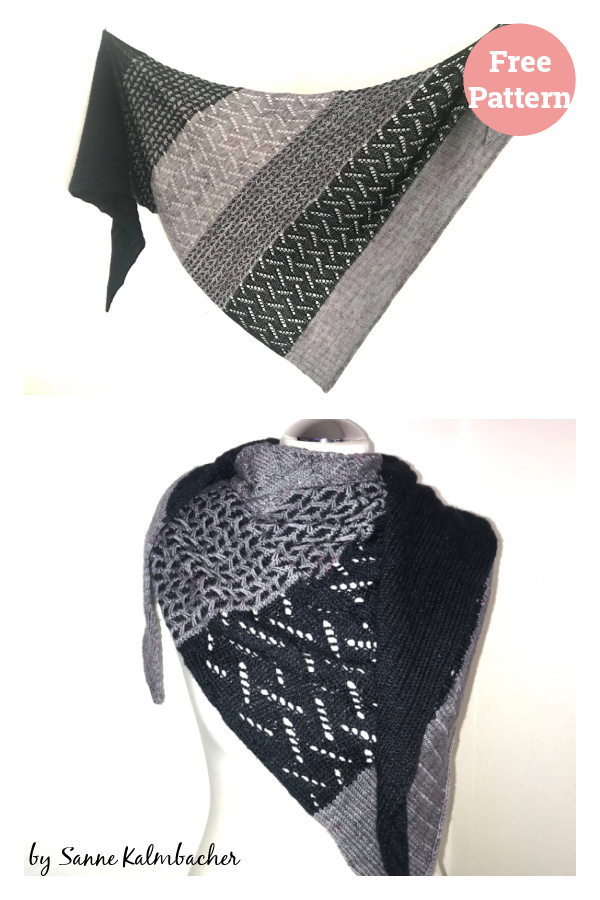 Cosy Eve Shawl Free Knitting Pattern