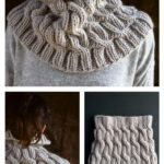 Cozy Cable Cowl Free Knitting Pattern