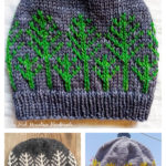 Forest For The Trees Hat Knitting Pattern