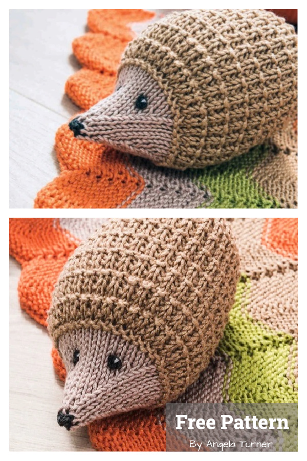 Hedgehog Free Knitting Pattern