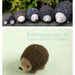 Little Hedgehog Toy Knitting Pattern