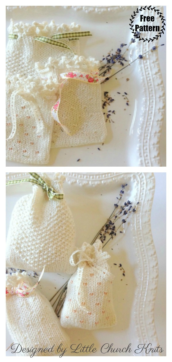 Little Sachet Bag Free Knitting Pattern