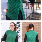 Open Road Sweater Vest Free Knitting Pattern