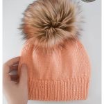 Ribbed Double Brim Hat Free Knitting Pattern