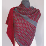 Slip Slip Brick Shawl Free Knitting Pattern