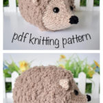 Snuggly Hedgehog Toy Knitting Pattern