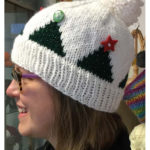 Tree Topper Hat Free Knitting Pattern