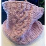 We Heart Pat Cable Cowl Free Knitting Pattern