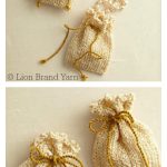 Wedding Favor Bags Free Knitting Pattern