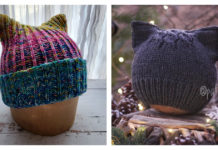 Cat Hat Free Knitting Pattern and Paid