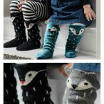 Fox Socks Free Knitting Pattern