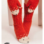 Miss Fox Socks Free Knitting Pattern