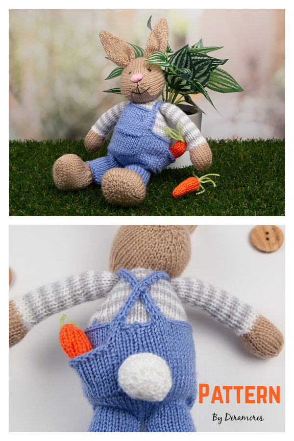 Amigurumi Bunny Rabbit Knitting Pattern
