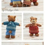 Bear Family Free Knitting Pattern