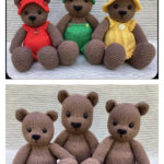 Bear Family Knitting Pattern