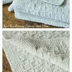 Block Stitch Baby Blanket Free Knitting Pattern