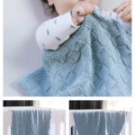 Block Stitch Baby Blanket Free Knitting Pattern