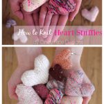 How to Knit Heart Stuffies Video Tutorial