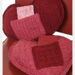 I Love U Pillow Free Knitting Pattern