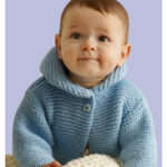 Storybook Baby Hoodie Free Knitting Pattern