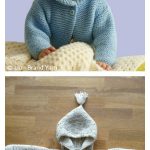 Storybook Baby Hoodie Free Knitting Pattern
