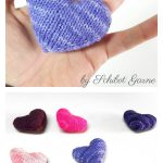 Valentine Heart Free Knitting Pattern