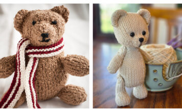 5 Easy Teddy Bear Knitting Patterns