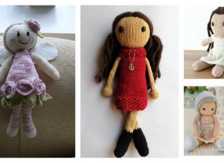 Adorable Doll Free Knitting Pattern and Paid