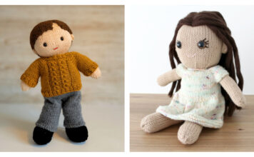 Adorable Doll Knitting Patterns