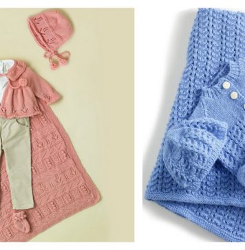 Baby Layette Set Free Knitting Pattern