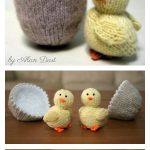 Chick and Egg Free Knitting Pattern