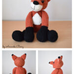 Cubby the Fox Free Knitting Pattern