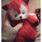 Fox Animal Toy Knitting Pattern