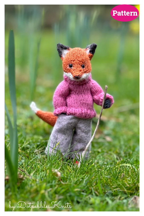 Fox Doll Knitting Pattern