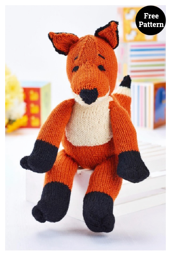 Frankie Fox Free Knitting Pattern