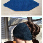 Garter Stitch Wrap Hat Free Knitting Pattern