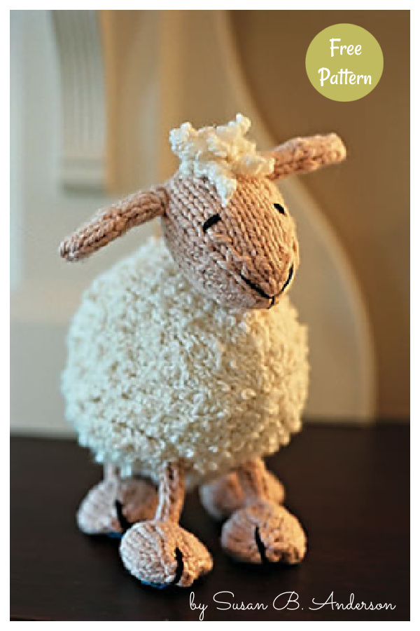 Lamb Free Knitting Pattern