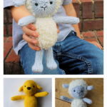 Lamb & Pup Knitting Pattern