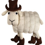 Lester the Leicester Sheep Free Knitting Pattern