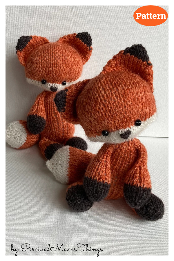 Little Fox Knitting Pattern