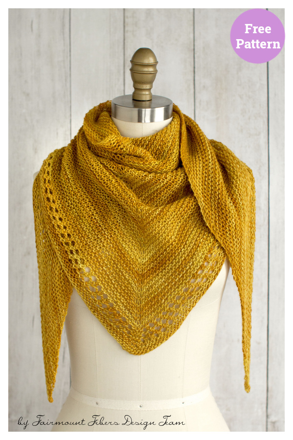 Onete Scarf Free Knitting Pattern